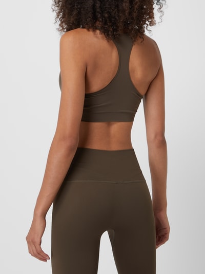 Saisei Bustier mit wattierten Cups  Khaki 5