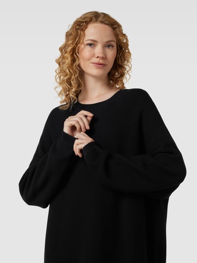 Marc O'Polo Strickkleid aus Baumwolle mit Rundhalsausschnitt Black 3