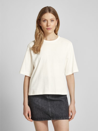 JAKE*S STUDIO WOMAN T-Shirt mit Rundhalsausschnitt Offwhite 4