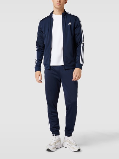 ADIDAS SPORTSWEAR Sweatjacke mit Label-Details Dunkelblau 1