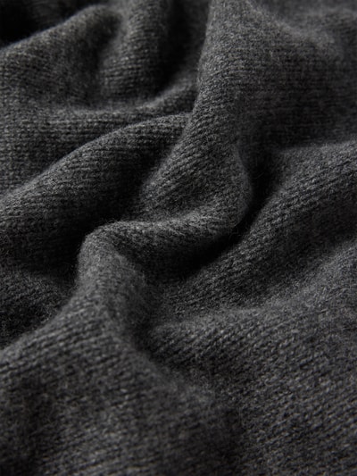 Marc O'Polo Schal aus Schurwoll-Kaschmir-Mix Dunkelgrau Melange 2