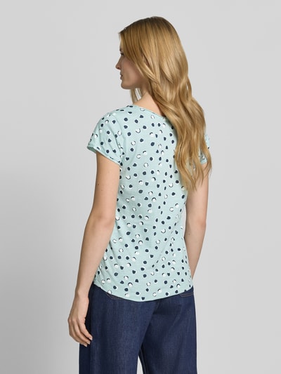 Tom Tailor regular fit T-shirt van puur katoen Mintgroen - 5