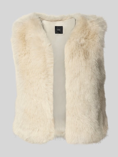 zero Gilet van imitatiebont Zand - 2