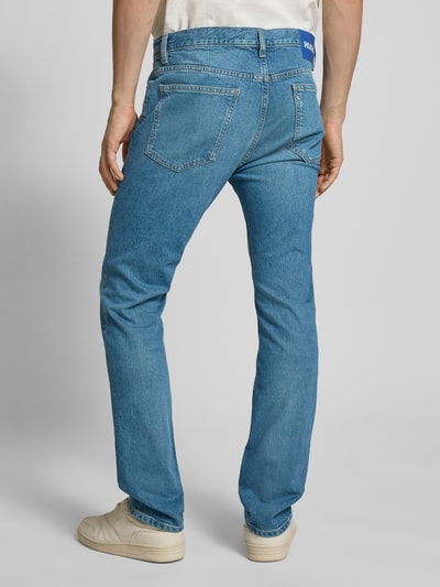 Hugo Blue Jeans mit Eingrifftaschen Modell 'Ash' Jeansblau 5