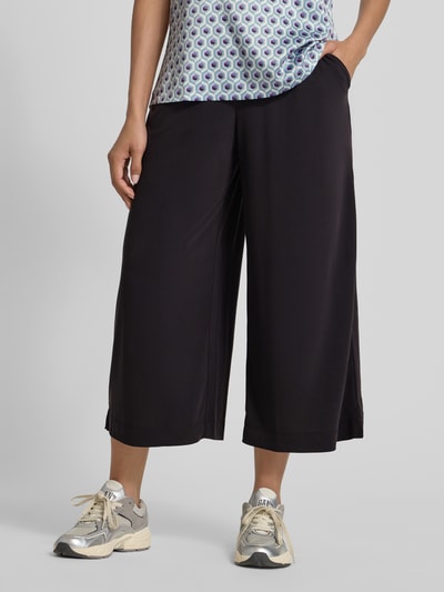 Christian Berg Woman Broek van modalmix met elastische band Zwart - 4