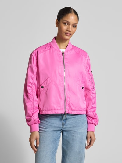 Beaumont Amsterdam Boxy Fit Jacke mit Zweiwege-Reißverschluss Modell 'JODY' Pink 4