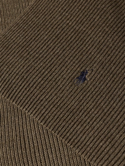 Polo Ralph Lauren Sjaal met labelstitching Olijfgroen - 2