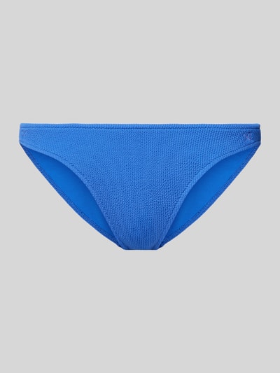 Banana Moon Bikinibroekje met structuurmotief, model 'NAIDA SCRUNCHY' Blauw - 1