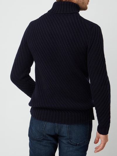 JOOP! Collection Pullover aus Wolle mit Rollkragen Marine 5