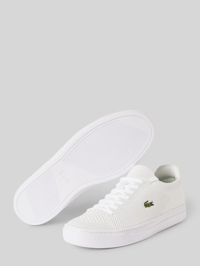 Lacoste Sneakers met labeldetail Offwhite - 4