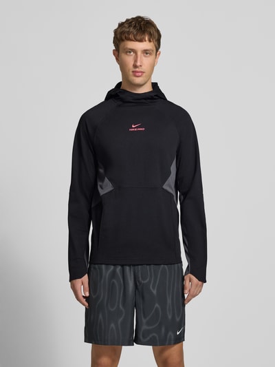 Nike Training Regular Fit Hoodie mit Label-Print Black 4