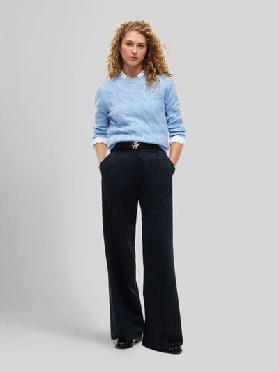 Tommy Hilfiger Regular Fit Pullover aus reiner Wolle  Hellblau 1