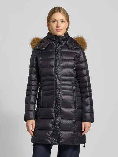 Frieda & Freddies Steppjacke mit Reißverschlusstaschen Modell 'DALIA' Black 4