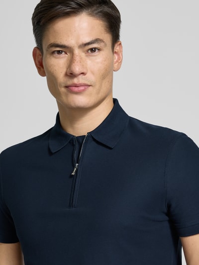 Tommy Hilfiger Regular fit poloshirt van puur katoen Donkerblauw - 3