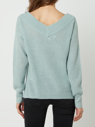 Only Pullover mit Rippenstruktur Modell 'Fmelton' Mint 5