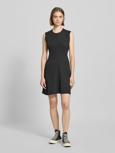 Calvin Klein Jeans Minikleid mit Rundhalsausschnitt Black 4