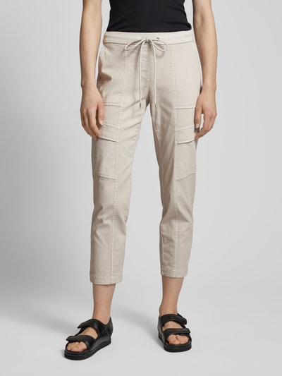 TONI Jogpants mit Teilungsnähten Beige 4