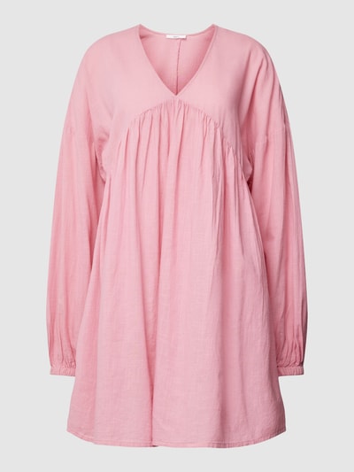 Jake*s Casual Knielange jurk met V-hals Roze - 2