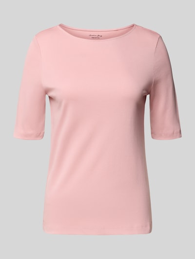 Christian Berg Woman T-Shirt mit U-Boot-Ausschnitt Altrosa 2