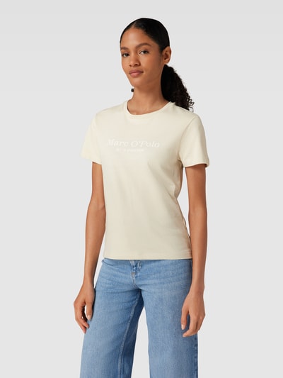 Marc O'Polo T-Shirt mit Label-Print Kitt 4