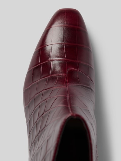 Lauren Ralph Lauren Sztyblety ze skóry naturalnej model ‘Demi’ Bordowy 3