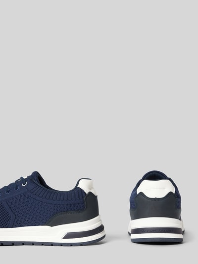 Tom Tailor Lage sneakers in gebreide look Marineblauw - 2