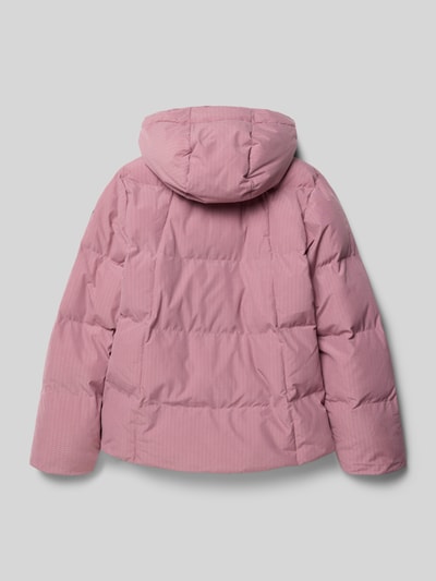 Killtec Regular fit gewatteerd jack in donslook met logopatch Roze - 3