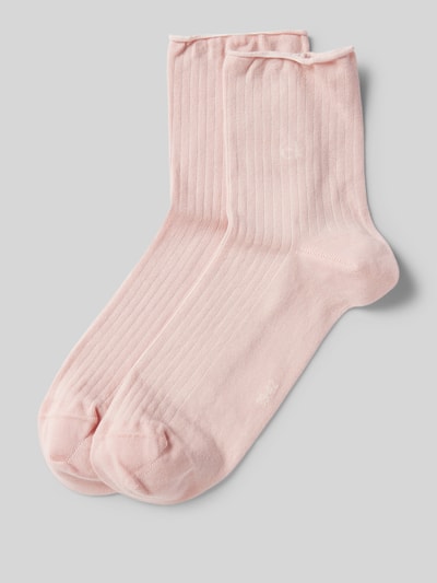 CK Calvin Klein Socken mit Label-Detail im 2er-Pack Rosa 1