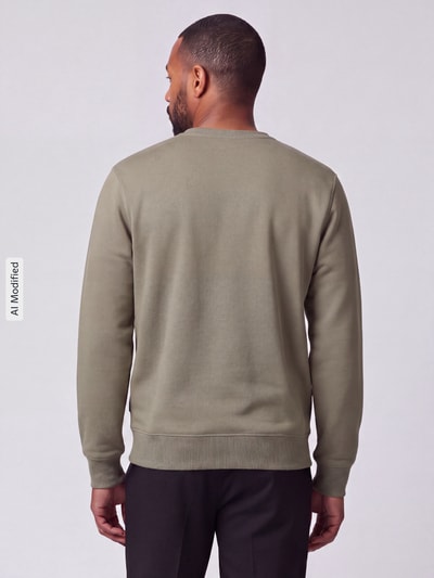Pepe Jeans Regular Fit Sweatshirt Modell 'Jefferson' Khaki 5