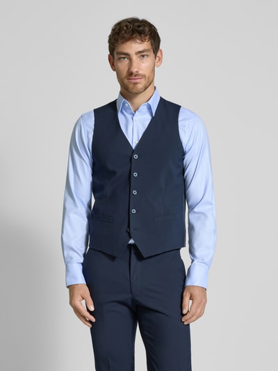 MCNEAL Gilet met knoopsluiting Marineblauw - 4