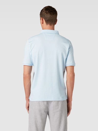 HECHTER PARIS Poloshirt met contraststrepen Lichtblauw - 5