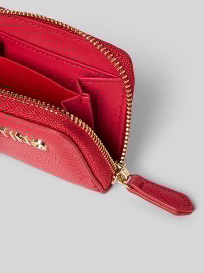 VALENTINO BAGS Portemonnaie mit Label-Schriftzug Modell 'DIVINA' Rot 3