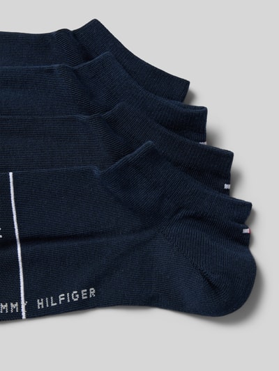 Tommy Hilfiger Sneakersokken in een set van 4 paar Marineblauw - 2