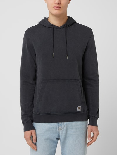 Only & Sons Regular fit hoodie van katoen, model 'Ron' Zwart - 4