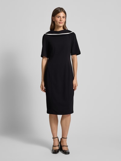 Adrianna Papell Cocktailkleid mit 1/2-Arm Black 4