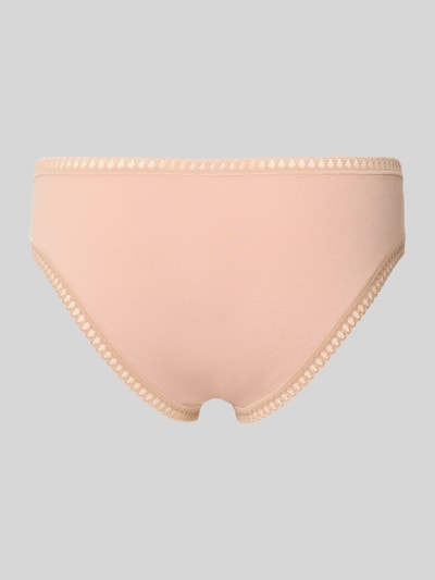 Sloggi Figi z koronką szydełkową w zestawie 3 szt. model ‘GO Crush’ Beżowy 3