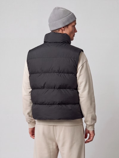 adidas Originals Steppweste mit Logo-Print Black 5