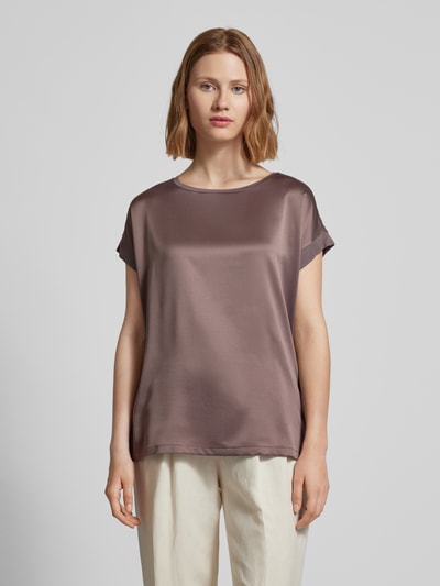 Christian Berg Woman Blouseshirt met kapmouwen Chocoladebruin - 4