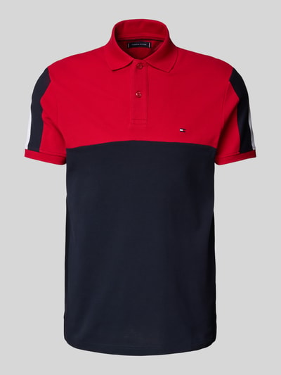 Tommy Hilfiger Regular Fit Poloshirt aus Baumwoll-Mix Marine 2