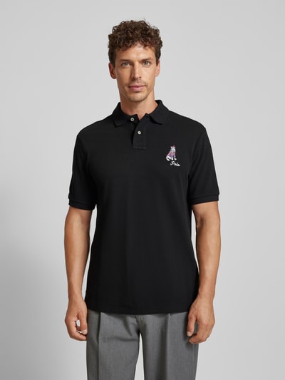 Polo Ralph Lauren Poloshirt met logostitching Zwart - 4