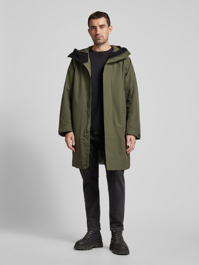 PEAK PERFORMANCE Parka met steekzakken, model 'Treeline' Olijfgroen - 1