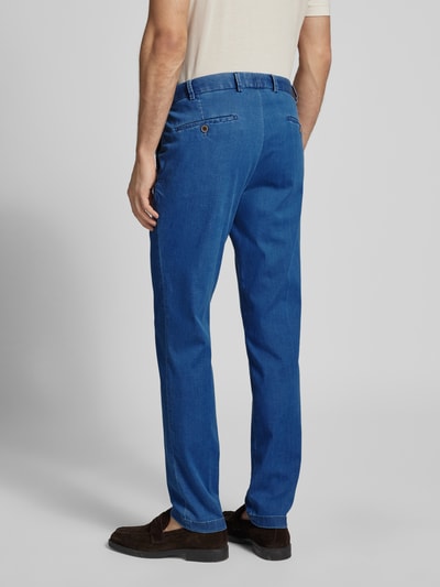 Hiltl Slim Fit Jeans mit Gürtelschlaufen Blau 5