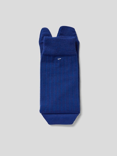 Maison Margiela Socken mit Tabi-Toe Royalblau 3