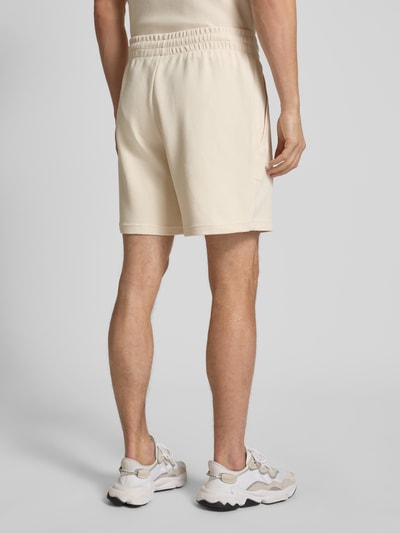 adidas Originals Relaxed fit sweatshorts met katoen en logostitching Offwhite - 5