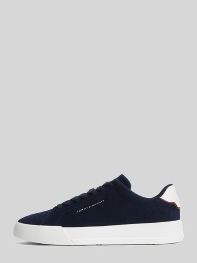 Tommy Hilfiger Sneaker aus echtem Leder mit Label-Schriftzug Marine 2