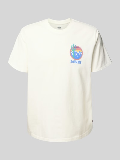 Levi's® T-Shirt mit Motiv- und Label-Print Weiss 2