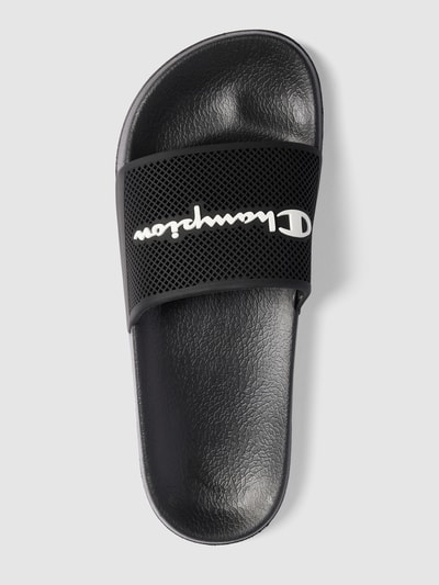 CHAMPION Slides mit Label-Schriftzug Black 5