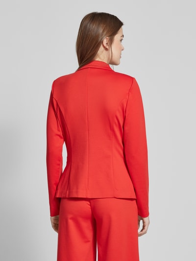 ICHI Slim fit blazer met paspelzakken, model 'KATE' Rood - 5