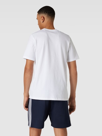 ADIDAS SPORTSWEAR T-Shirt mit Label-Print Weiss 5