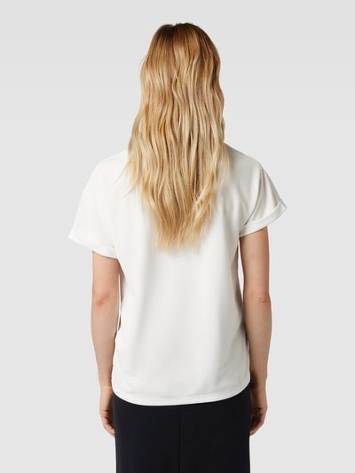 mbyM T-Shirt mit Rundhalsausschnitt Modell 'Amana' Offwhite 5